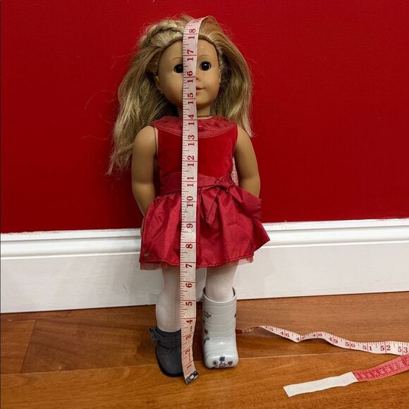 American Girl Doll in Joyful Jewels Outfit Feel Better Blonde Hair Rare Retired - Picture 12 of 13